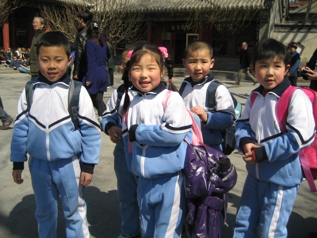 photo of Chinese children
