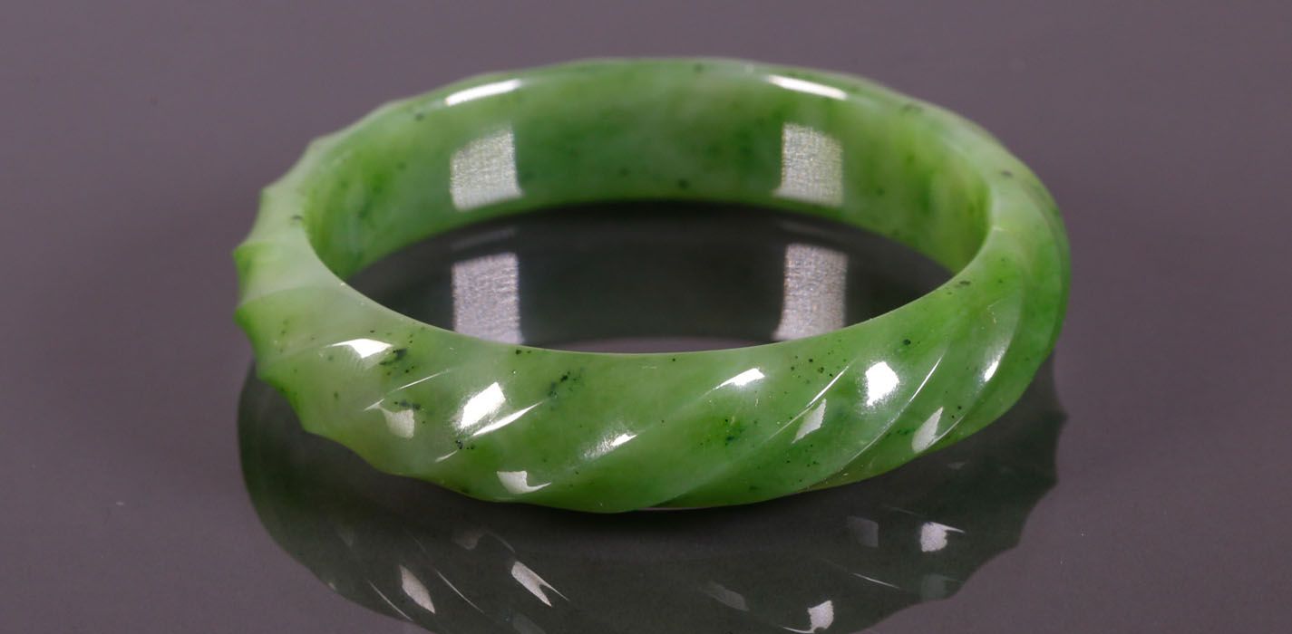 photo of a jade ring