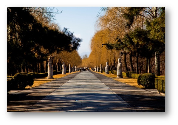 The thirteen tombs of Ming dynasty