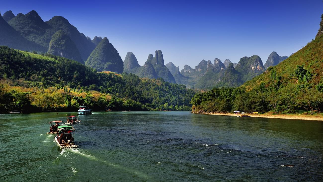 photo of the Li River