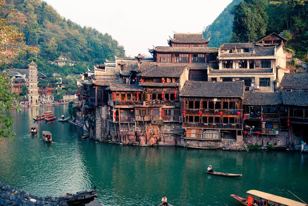 photo of the zhangjiajie city