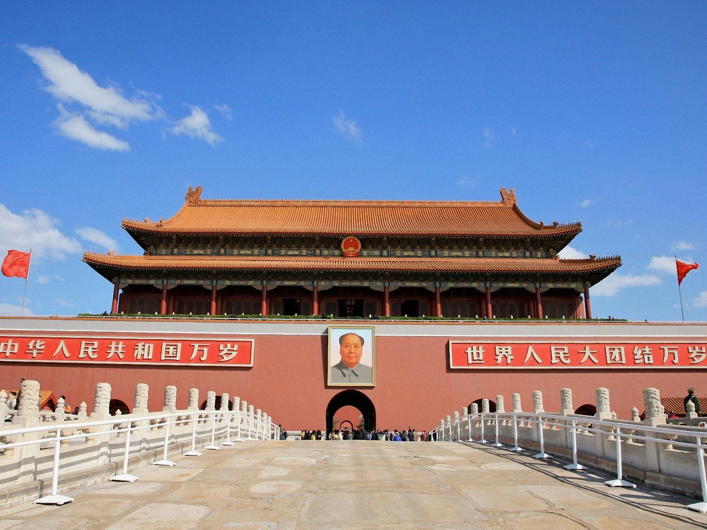 photo of the Tiananmen